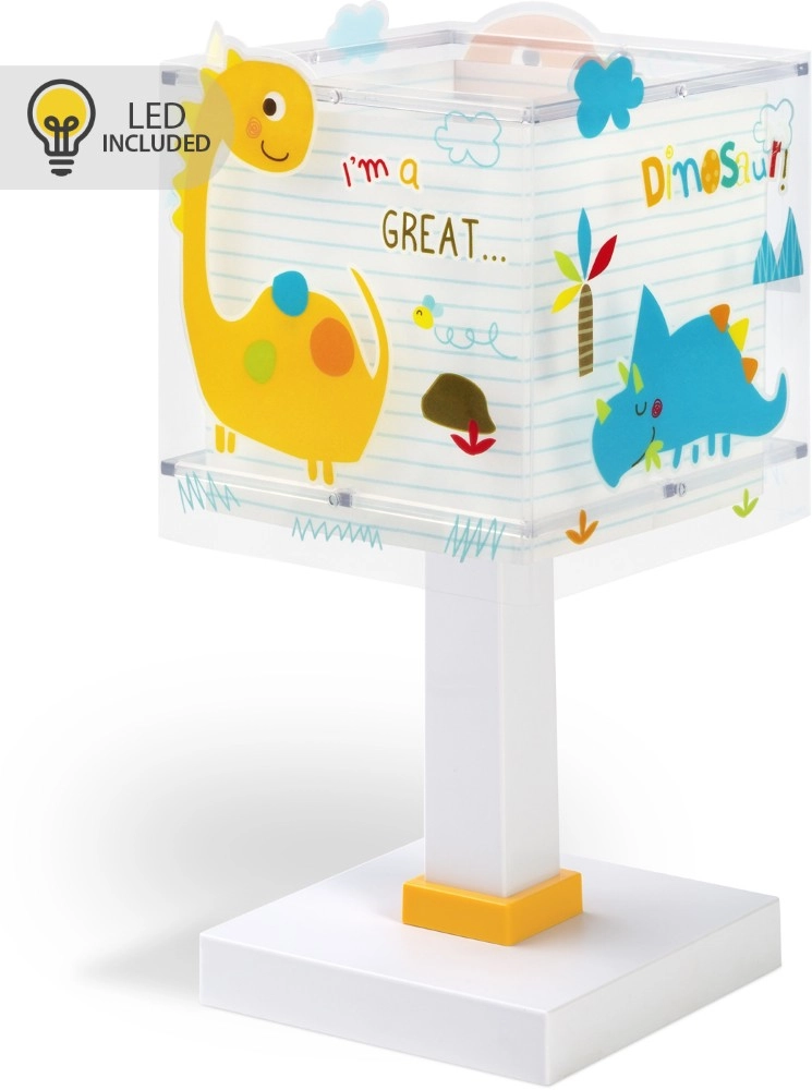 Lampe de table Dinos jaune Dalber 8420406001814