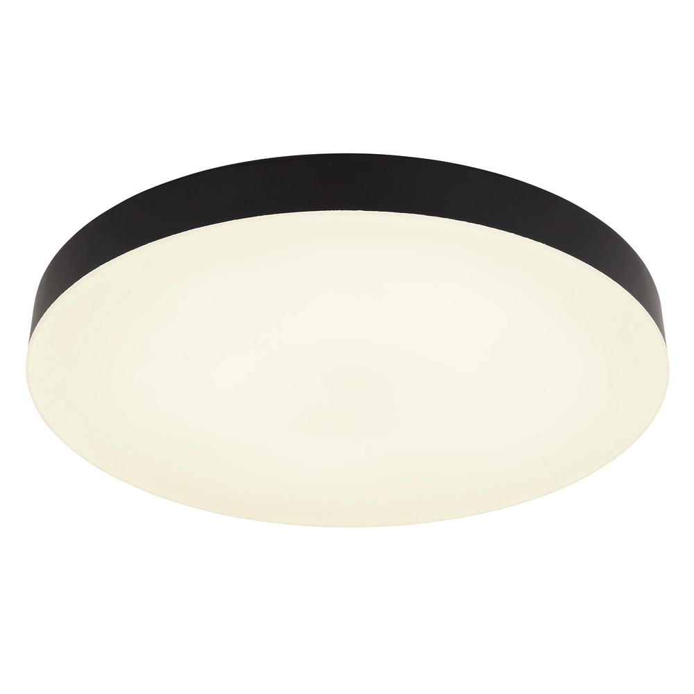 Éclairage de plafond Matthew design noir Ø 40cm