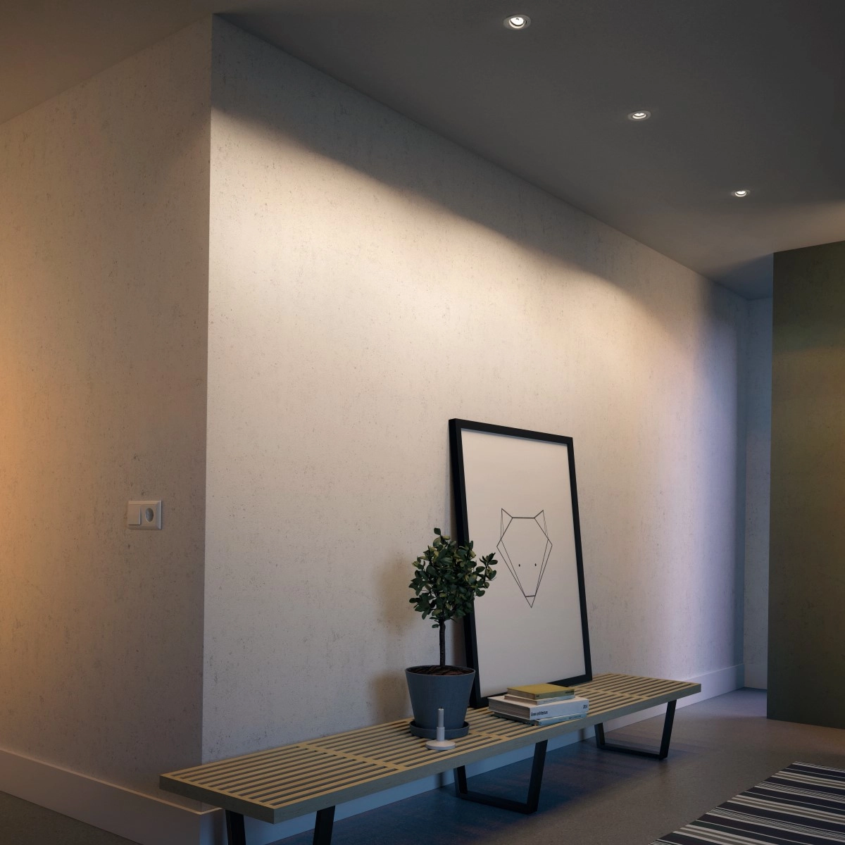 Spot encastrable Enneper (3x) Philips 8718696160404