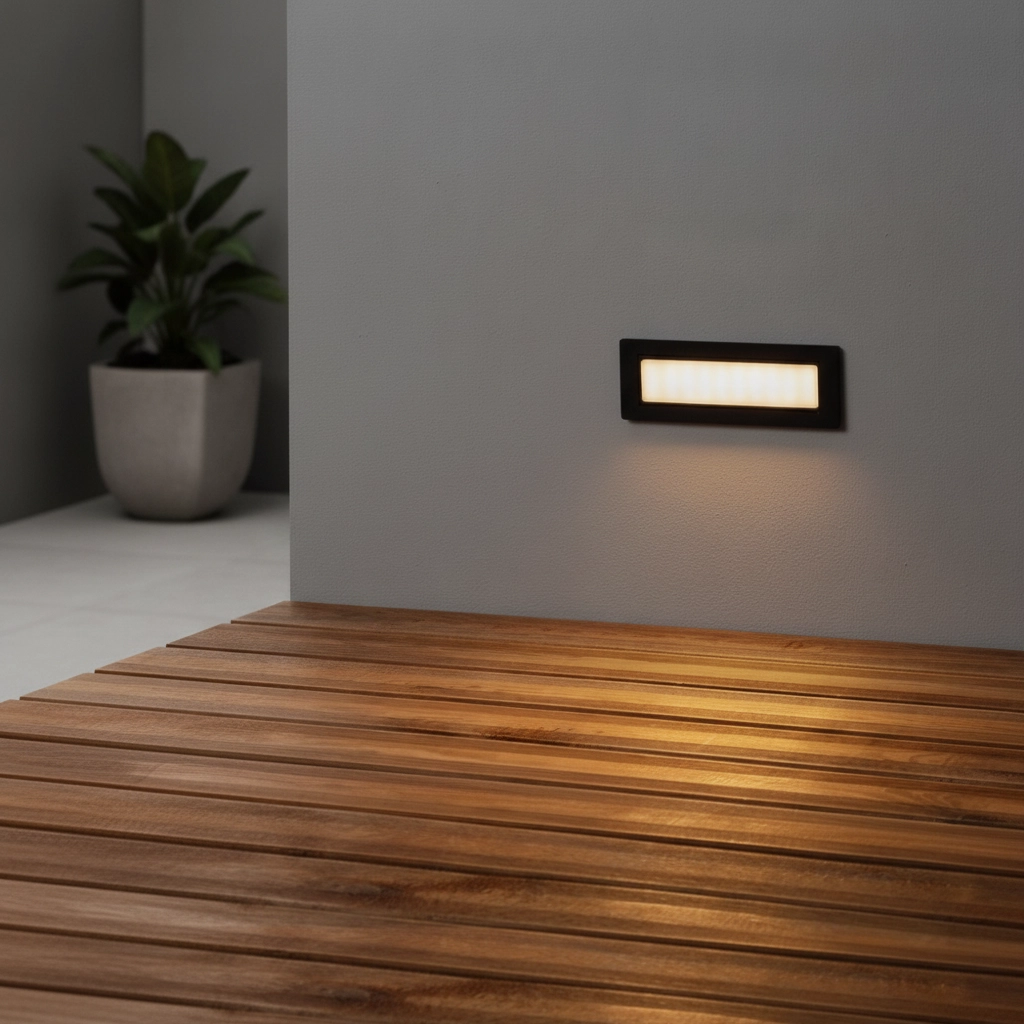 Luminaire encastré noir Echo Orientable