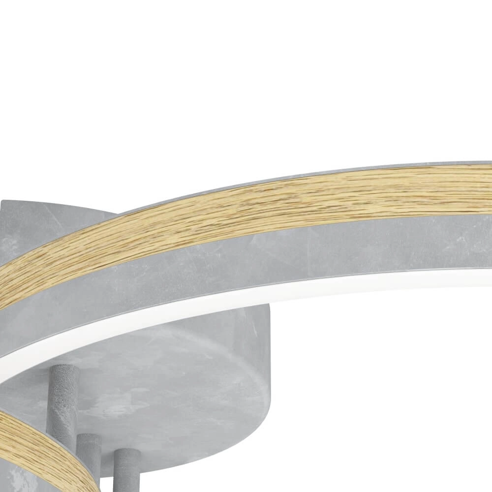 Plafonnier LED rural Cadinaro 3 lumières Stars of Light 9002759398958