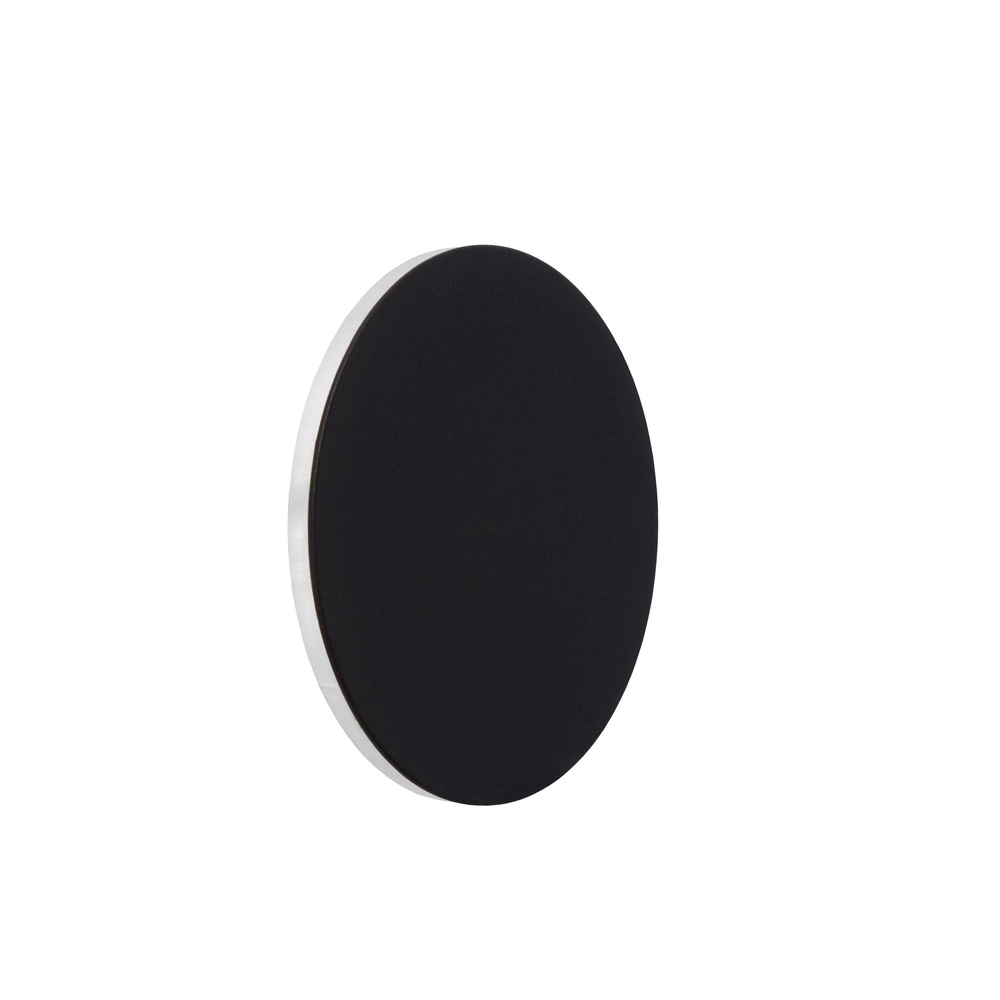 Lampe murale de conception Eklyps Led Ø 15 cm de noir