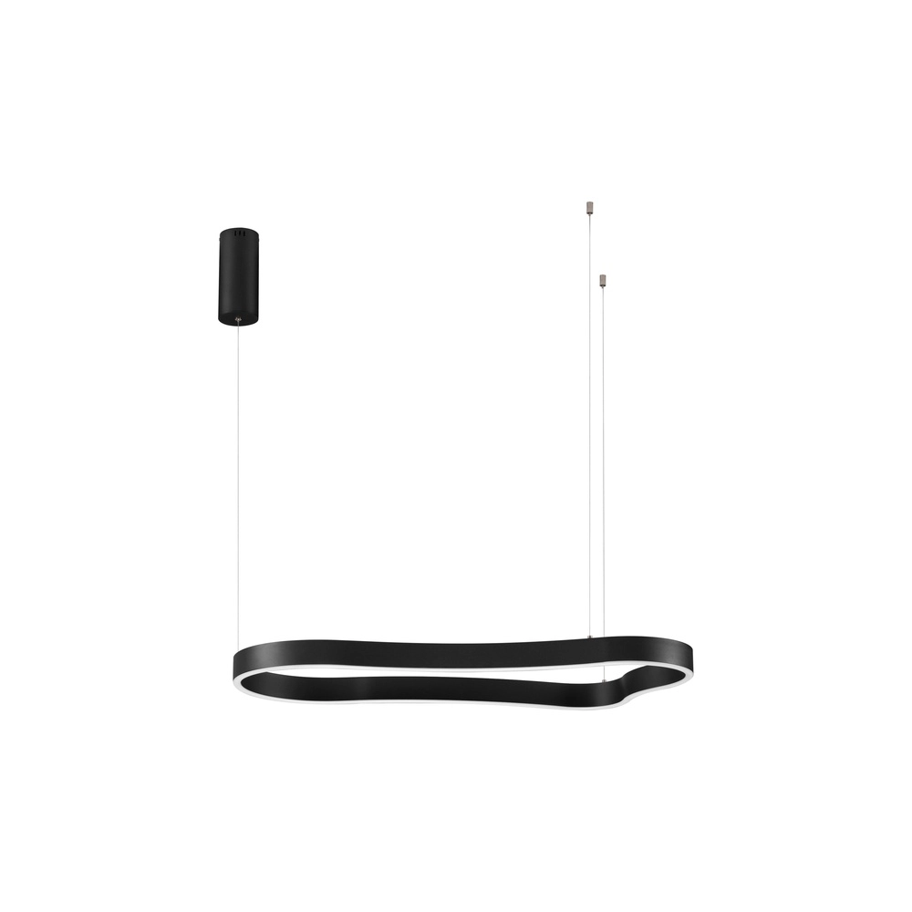 Suspension de forme naturelle Dussa noir 90cm Lyora 5212017463050