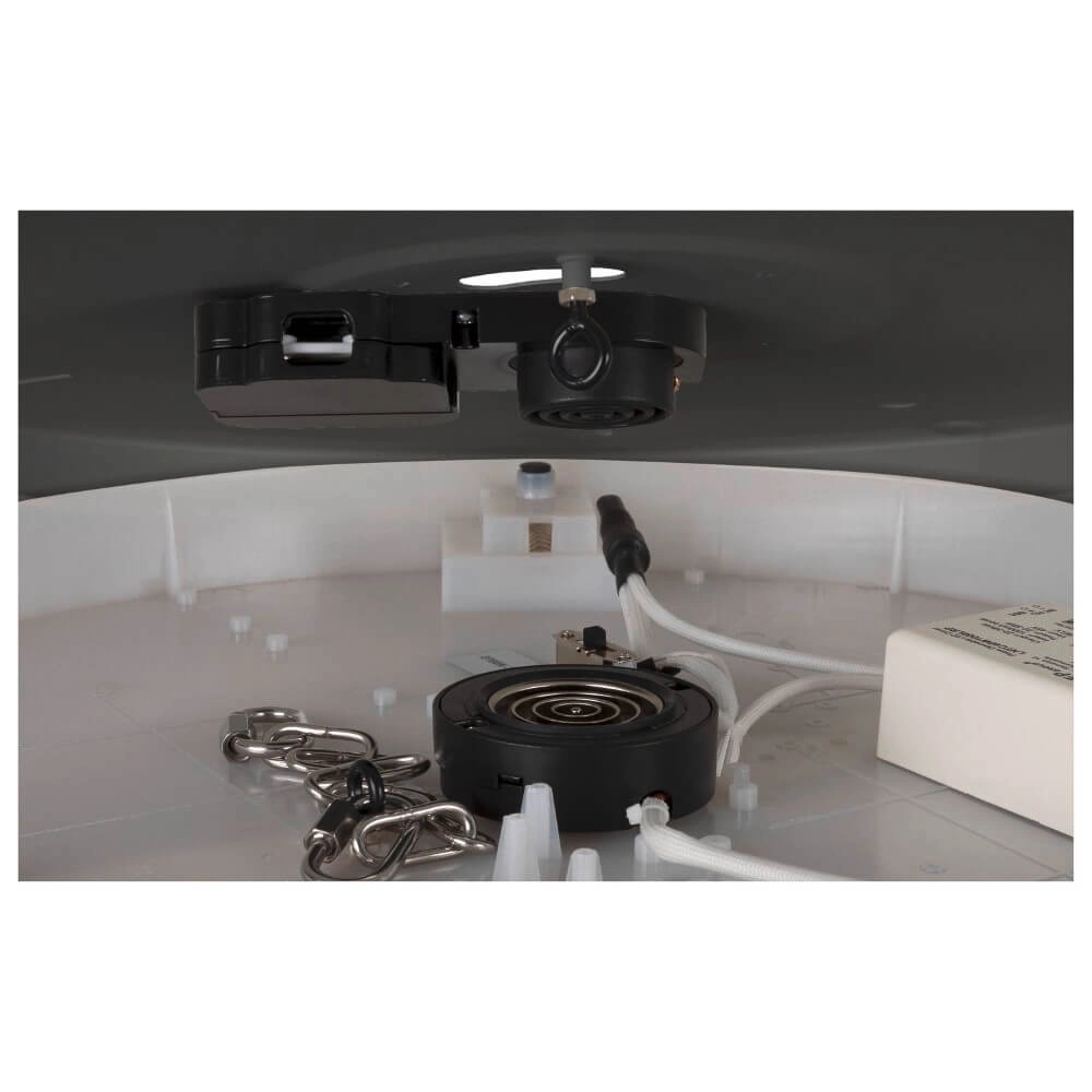 Plafonnier / Lampe suspendue Medo 60 gris - CCT - Ø 60cm SLV 4024163276658