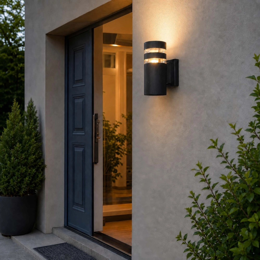 Lampe murale de conception Toluca Single noir Searchlight 5,05342E+12