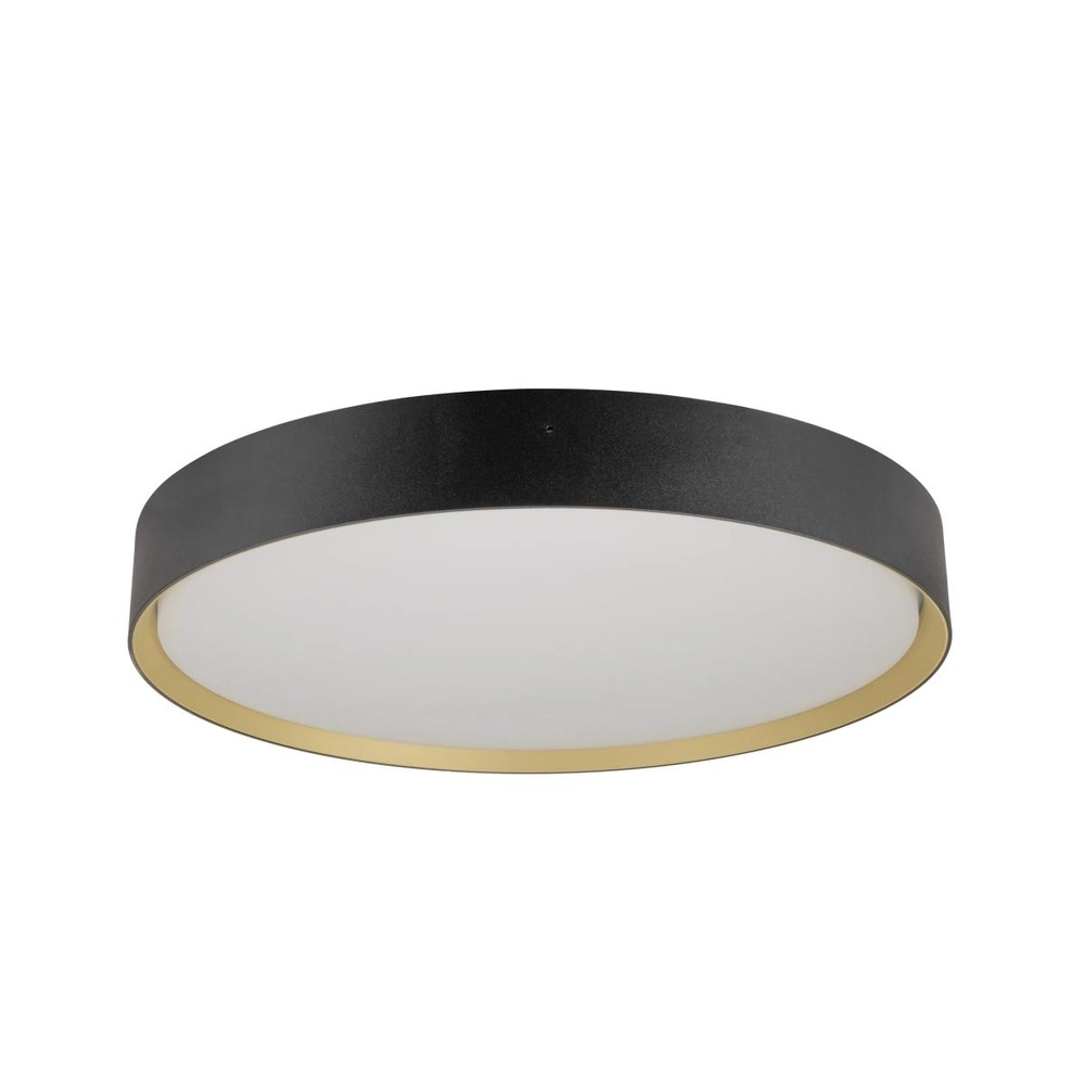 Plafonnier Decona Ø 42cm noir avec or - 3000K/4000K SLV 4024163302920