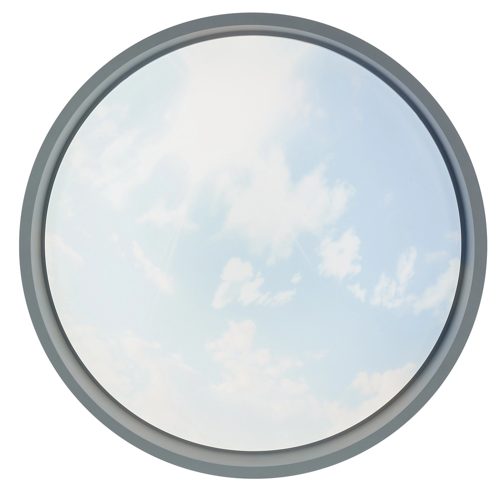 Éclairage de plafond Sky-Dream blanc avec gris Ø 39cm Brilliant 4004353473982