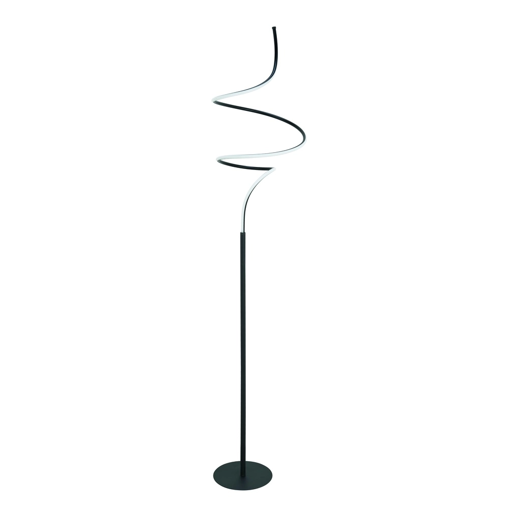 Lampadaire design Curle noir Ø 35cm Lampadaire design Curle noir Ø 35cm