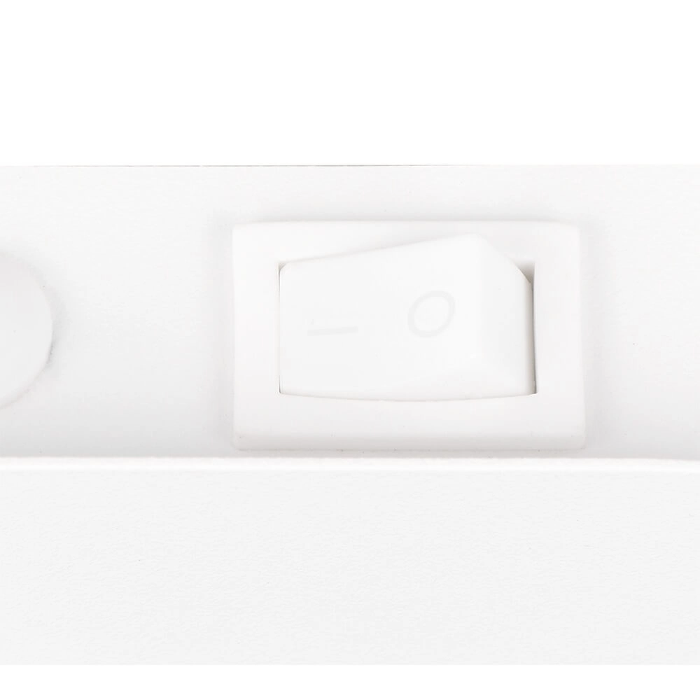 Spot monté en surface Gillan nickel avec blanc Trio 4017807641134