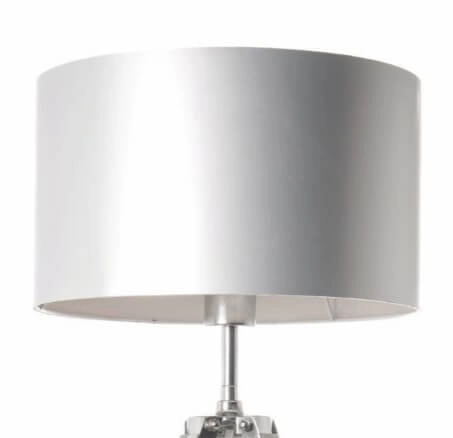 Lampe de table trépied Jewel 67 cm blanc avec gris Artdelight 8719831732708