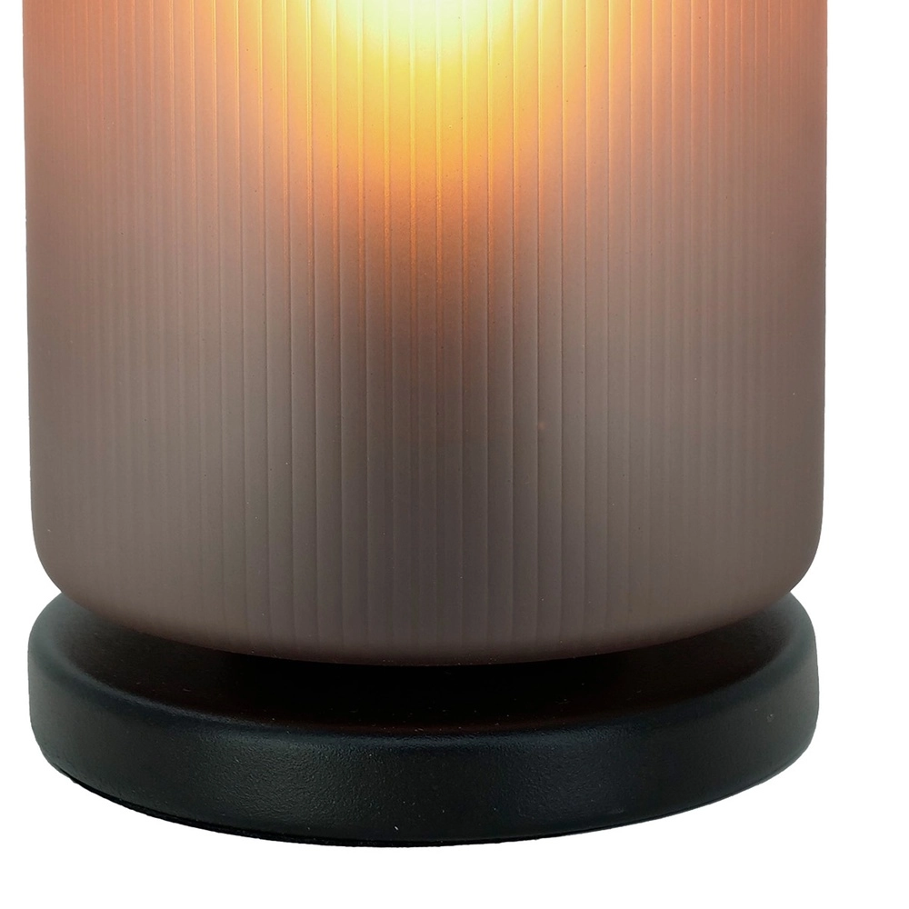 Lampe de table Colomera Fumer du verre dépoli Eglo 9008606307166