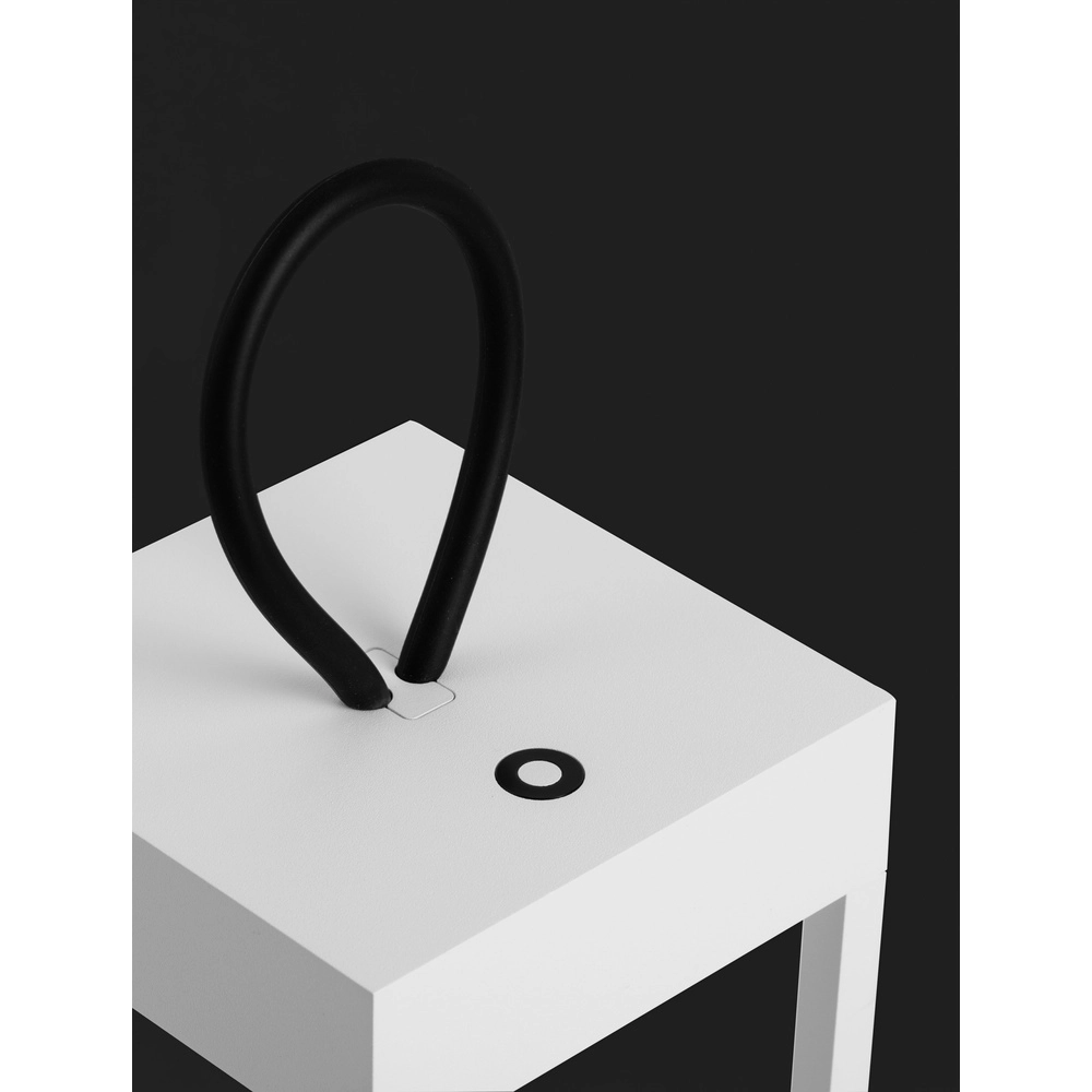 Lampe de table blanche Lucia Rechargeable Lyora 5212017448217