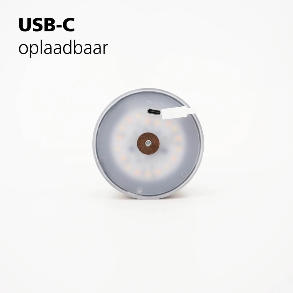 Lampe de table Mannera Rechargeable brun rouille Eglo 9008606355532