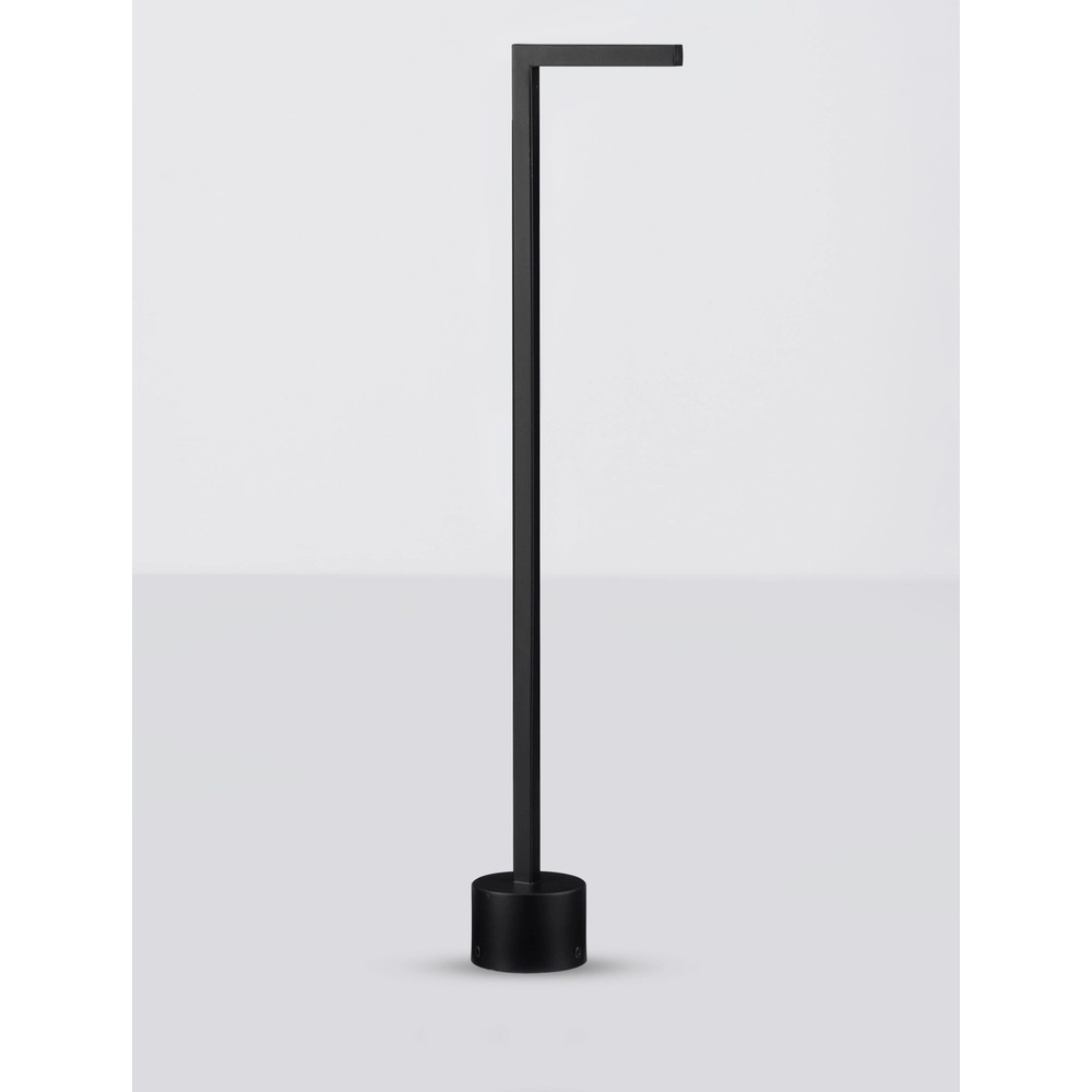 Lampe de jardin élégante Pipe noir 64,5 cm Lyora 5212017465542