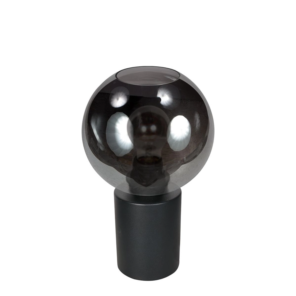 Lampe de table Bloeba boule de verre fumé Ø 15cm Lampe de table Bloeba boule de verre fumé Ø 15cm