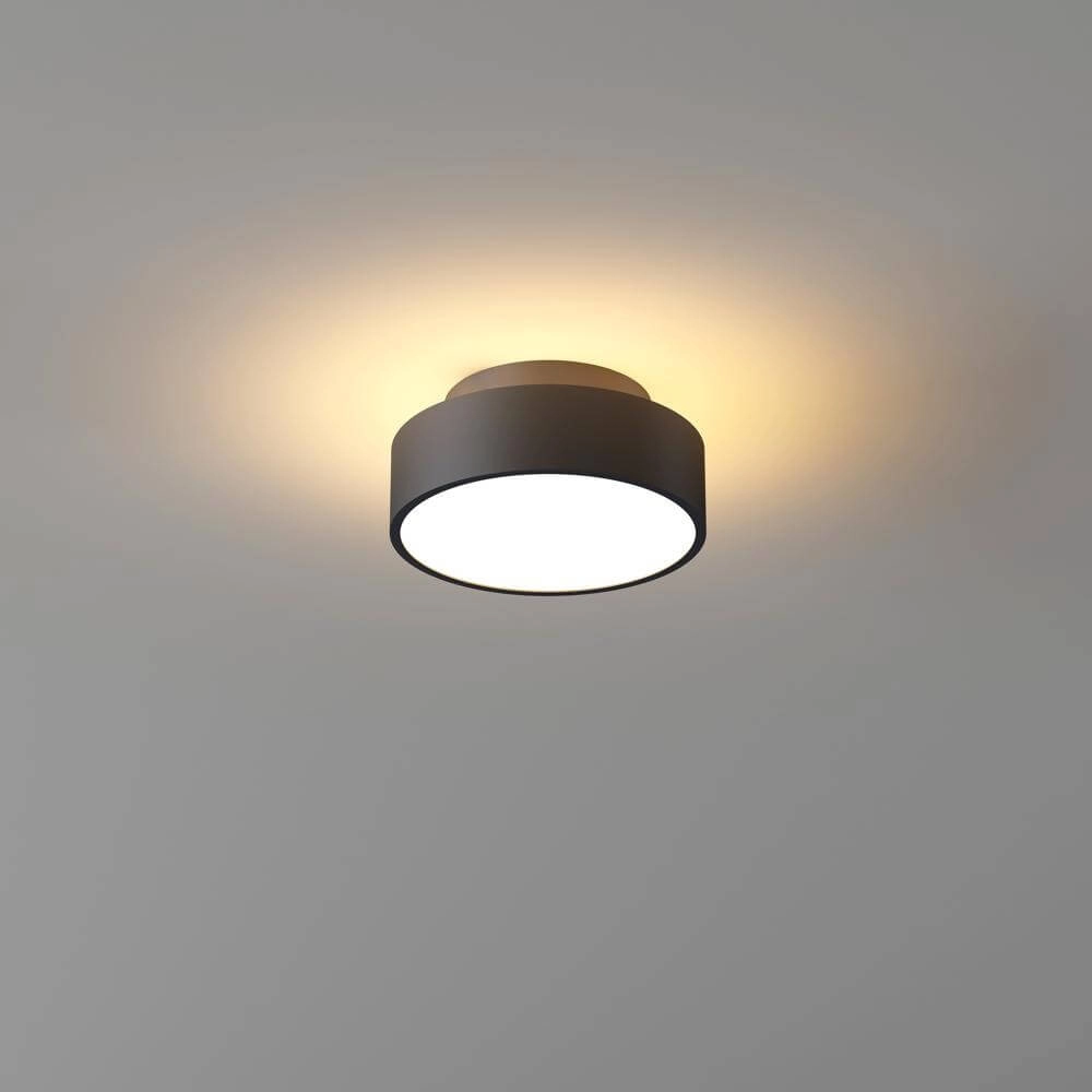 Plafonnier Chicago Ø 15cm noir Artdelight 8720701101289