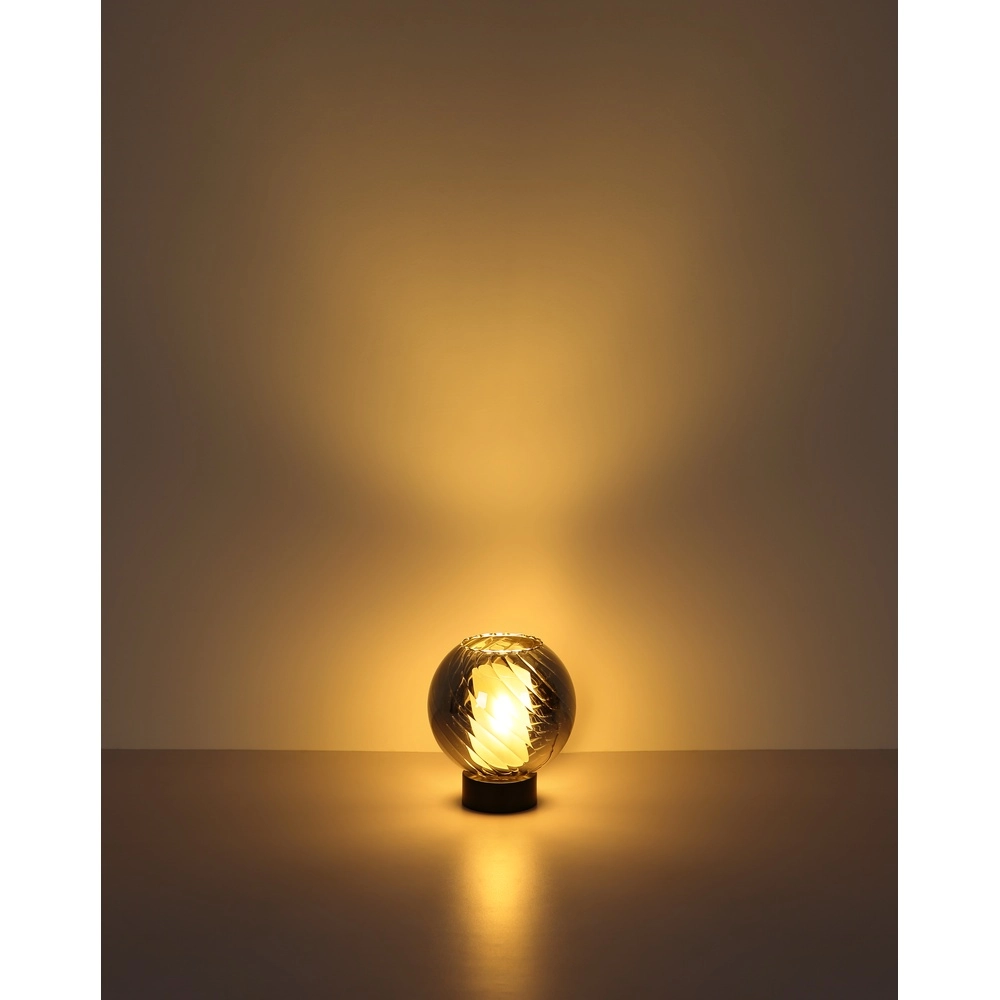 Lampe de table Ulf noir de fumée Globo 9007371528707