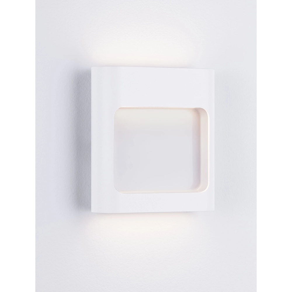 Applique murale blanche Tall De haut en bas