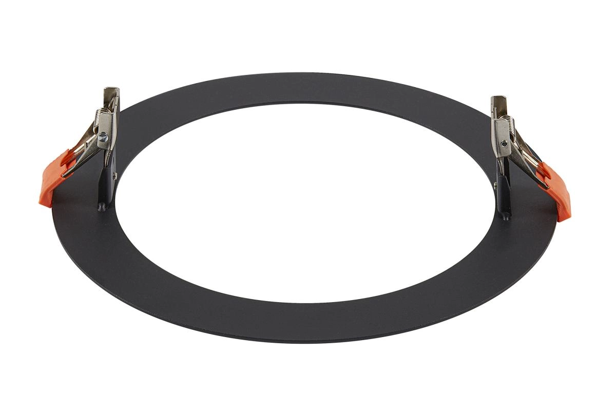 Cadre de montage avant Numinos XL rond 240/180mm noir SLV 4024163262156