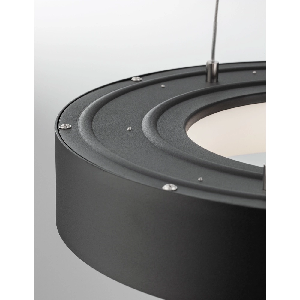 Suspension Rando Thin noir Ø 38cm Lyora 5212017420152