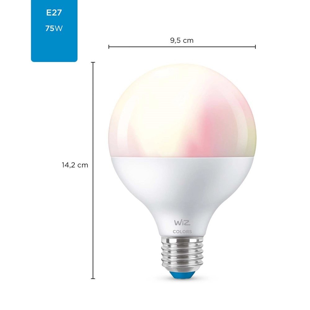 Source de lumière 11W - E27 - Led 2200-6500K WiZ 8718699786359