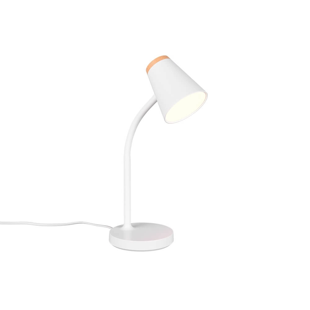 Lampe de table Pongo blanc