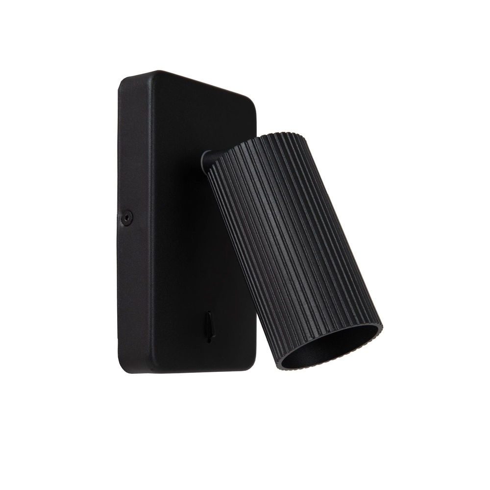 Lampe de chevet Clubs Noir avec interrupteur