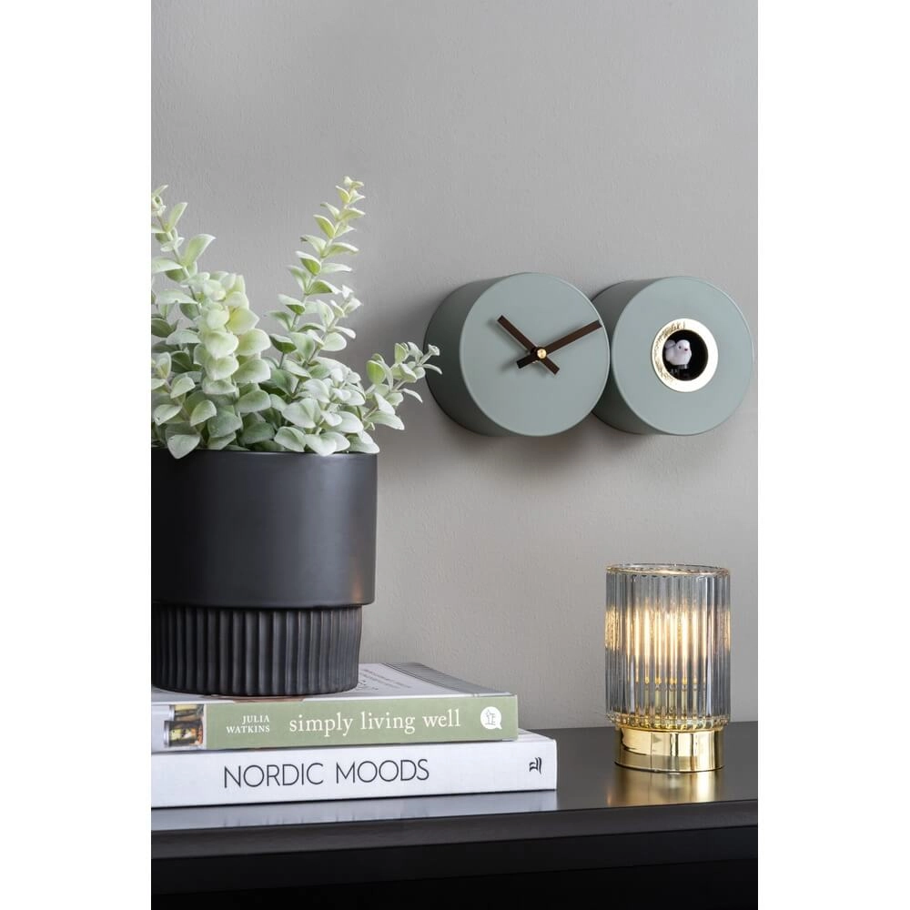 Horloge murale Duo Cuckoo vert Karlsson 8714302698002