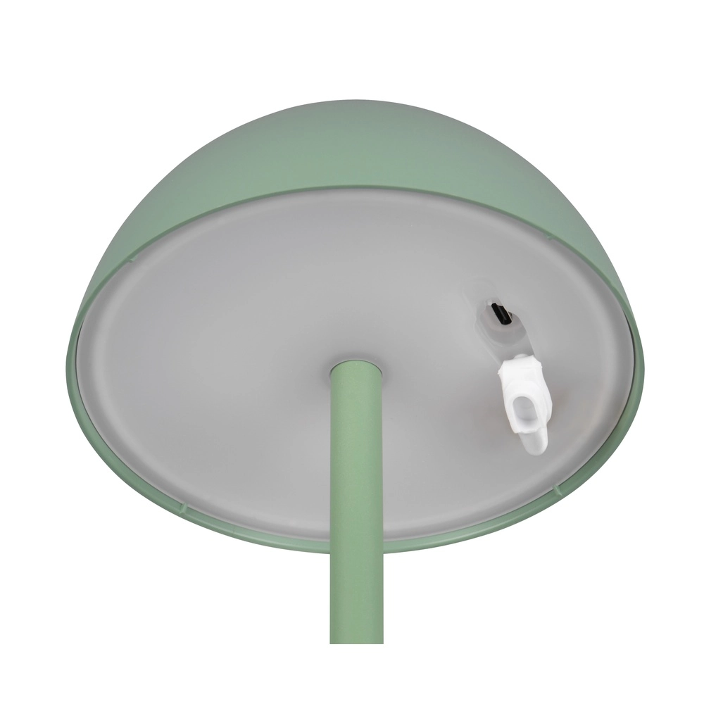 Lampe de table Ricardo vert pistache Ø 13,5cm Trio 4017807601800