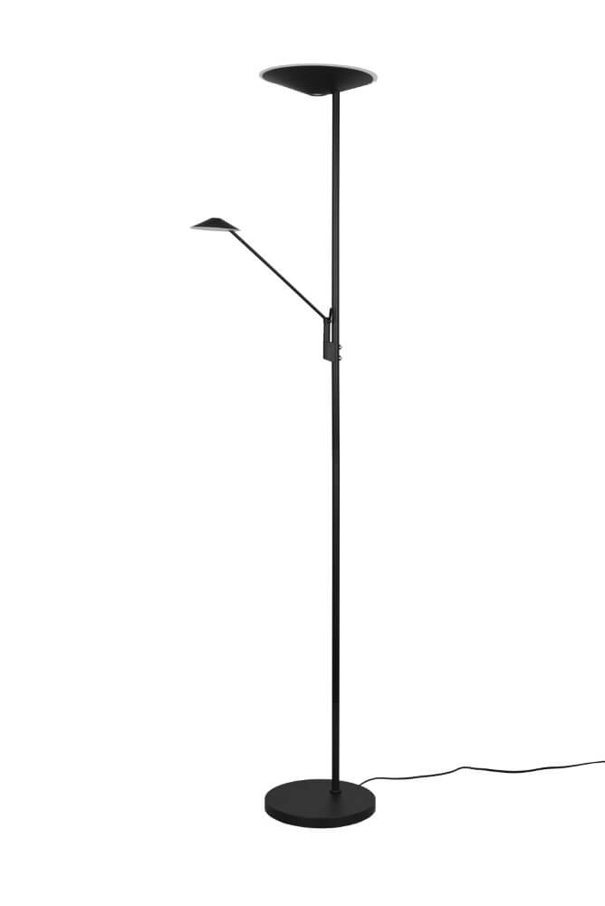 Lampe de lecture LED noire Brantford Trio 4017807525267