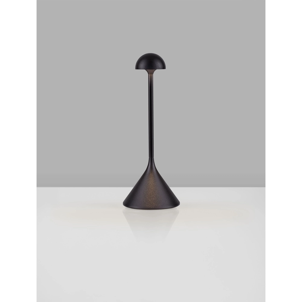 Lampe de table Dalt noir rechargeable avec USB Lyora 5212017477026
