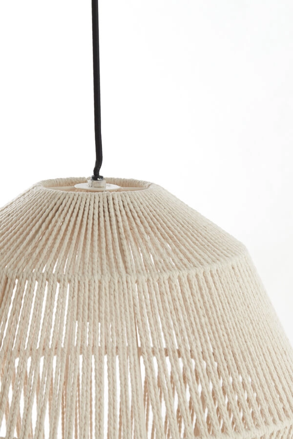 Suspension scandinave Deya crème Ø 45cm Light & Living 8717807744960