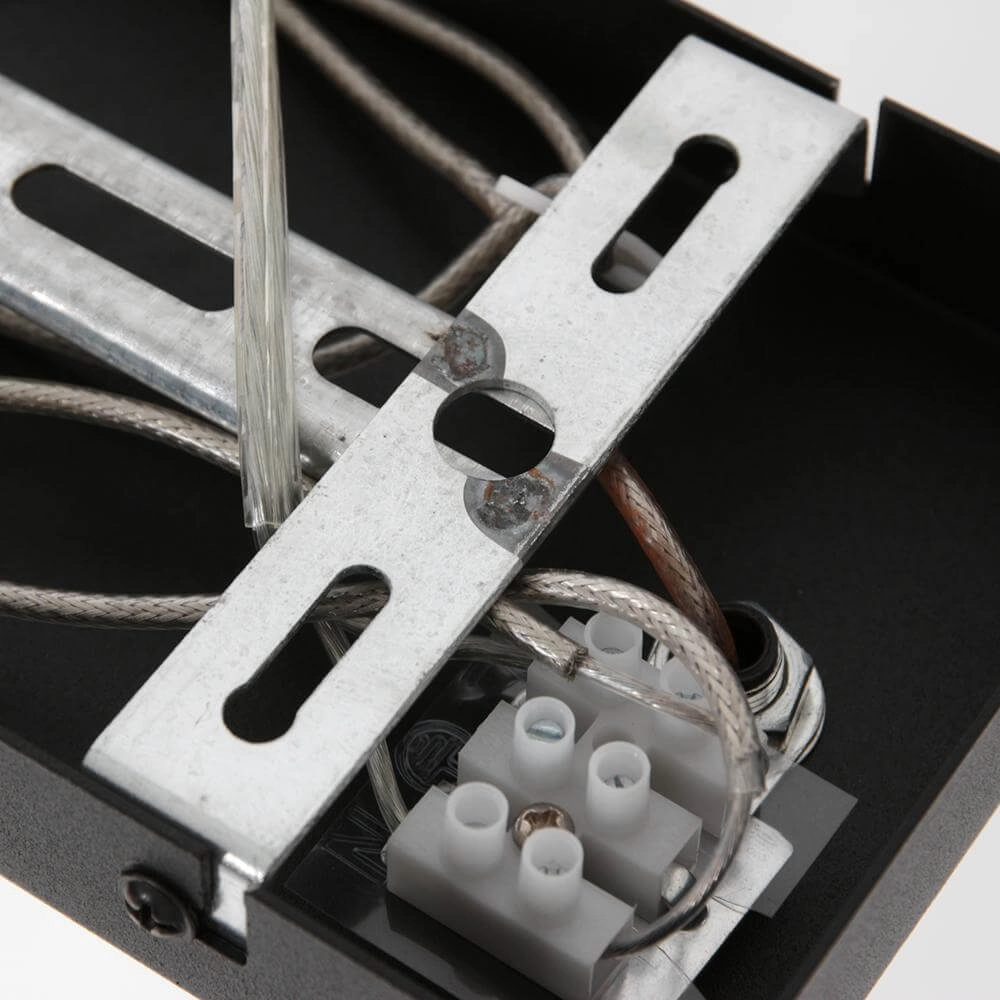 Suspension 3 lumières Stang noir avec bambou Steinhauer 8712746172423