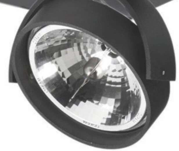 Spot en saillie 12 volts Dutchess Block noir Artdelight 8719831732272