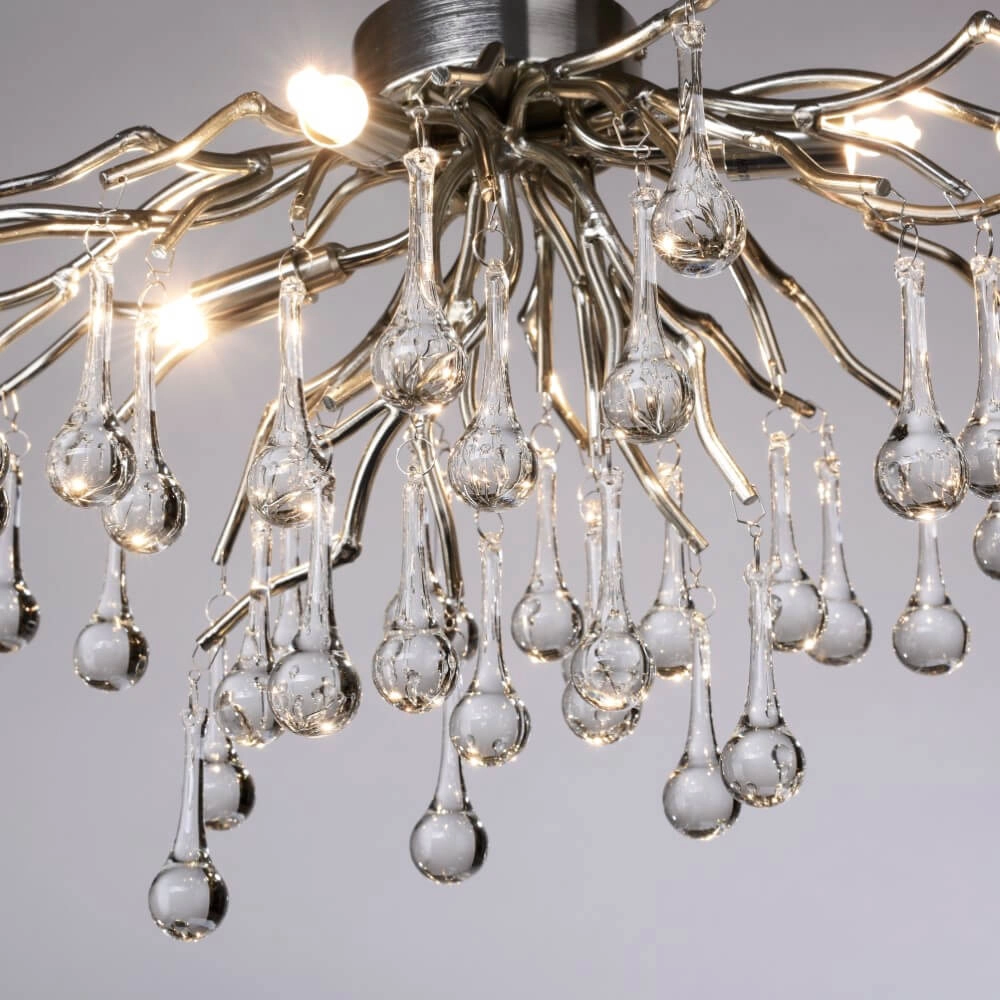 Lustre Icicle métal 60cm Paul Neuhaus 4012248352076