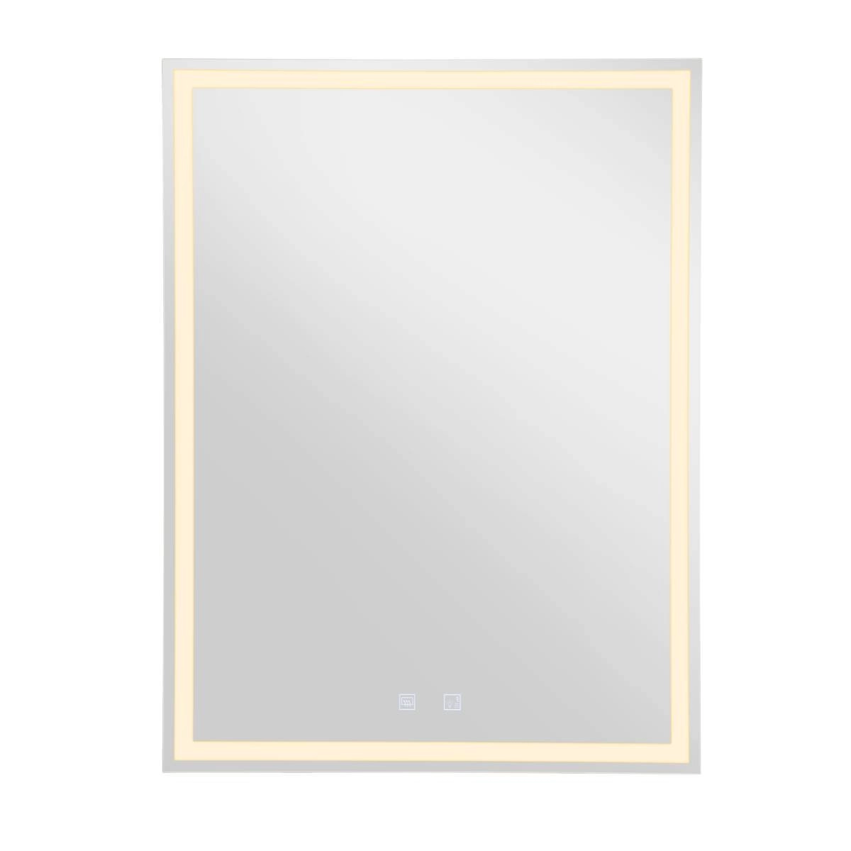 Lampe miroir LED Trukko Square 60x80cm chromé SLV 4024163248808