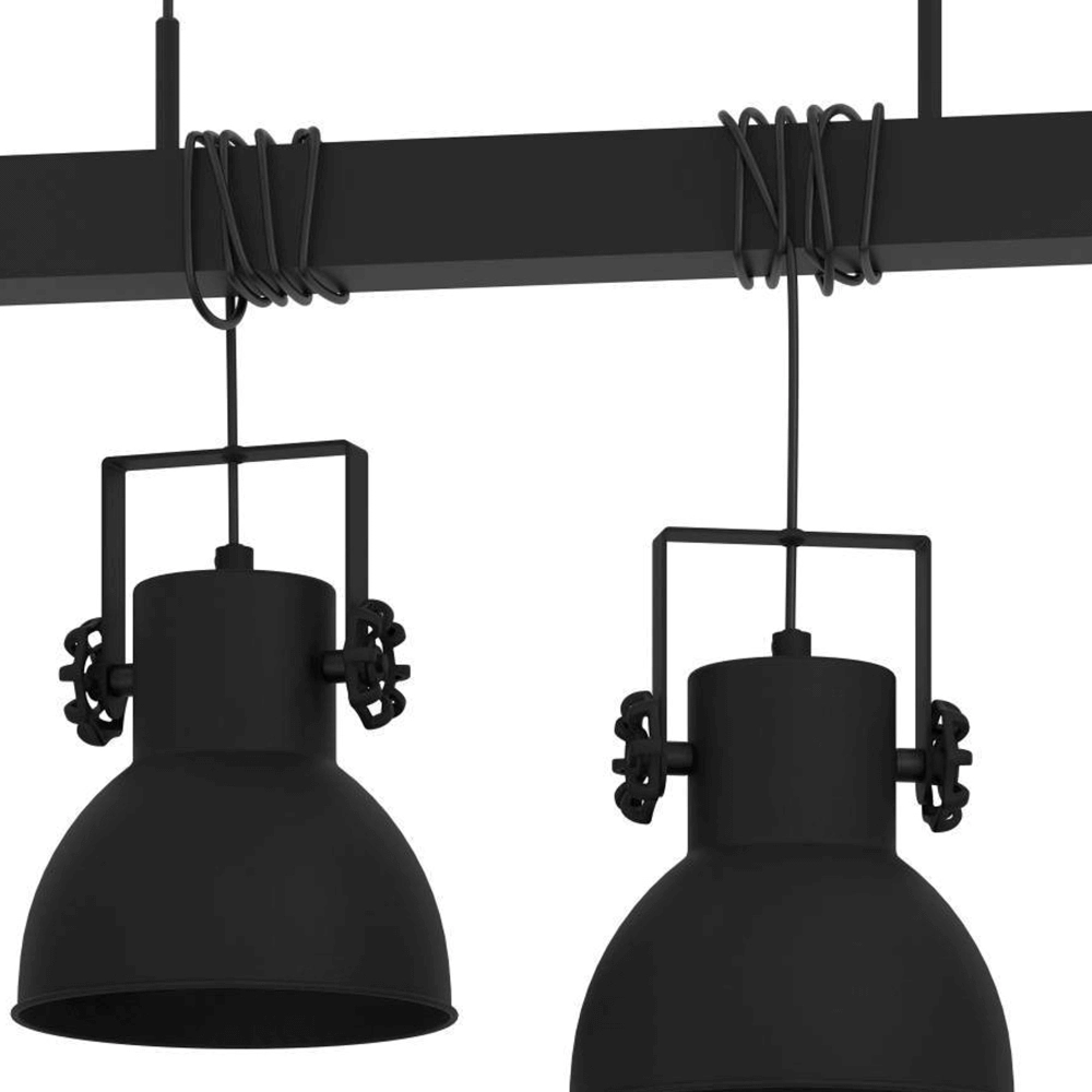 Lampe suspendue à manger rurale Shirebrook Eglo 9002759437268