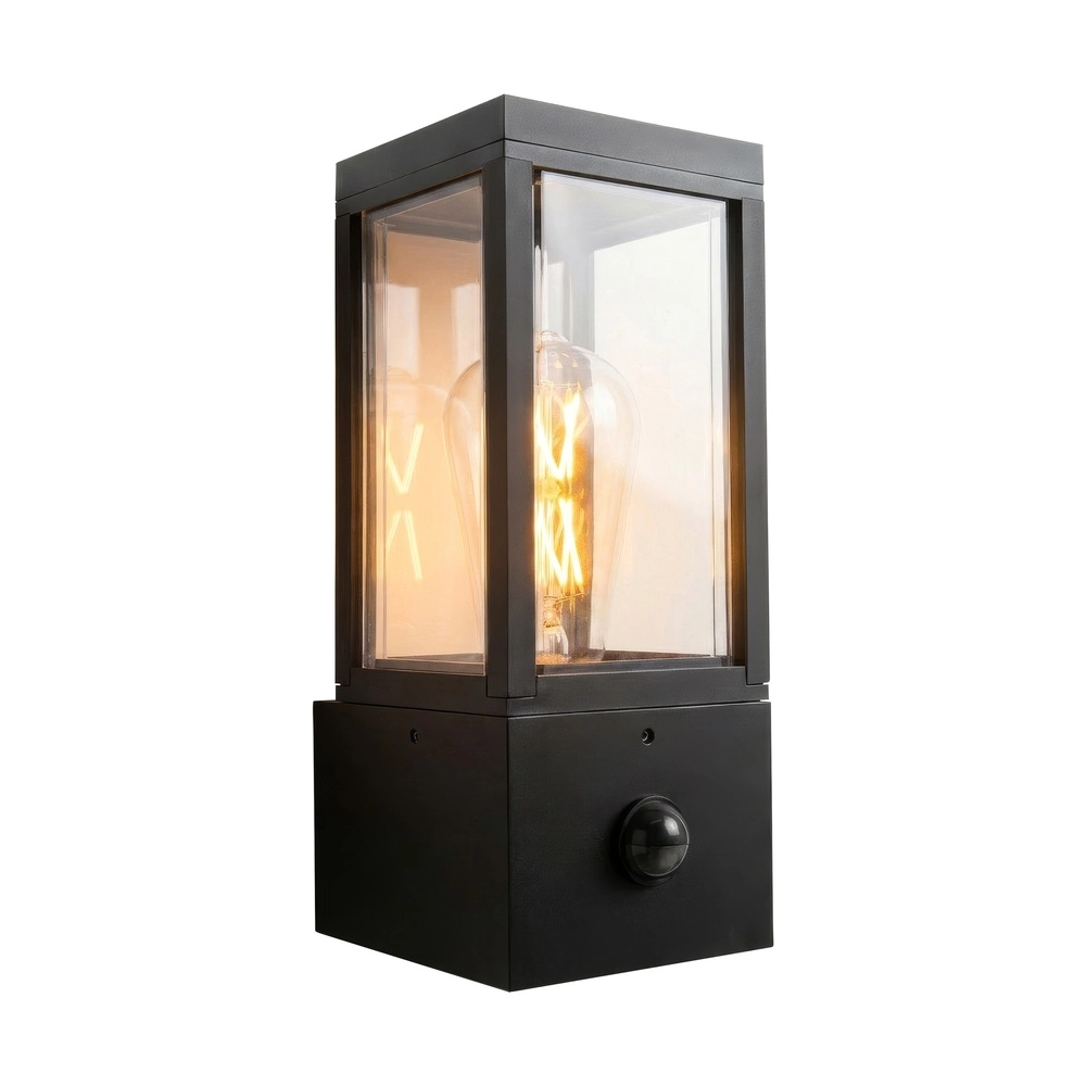 Lampe murale de conception Dubai Noir avec capteur