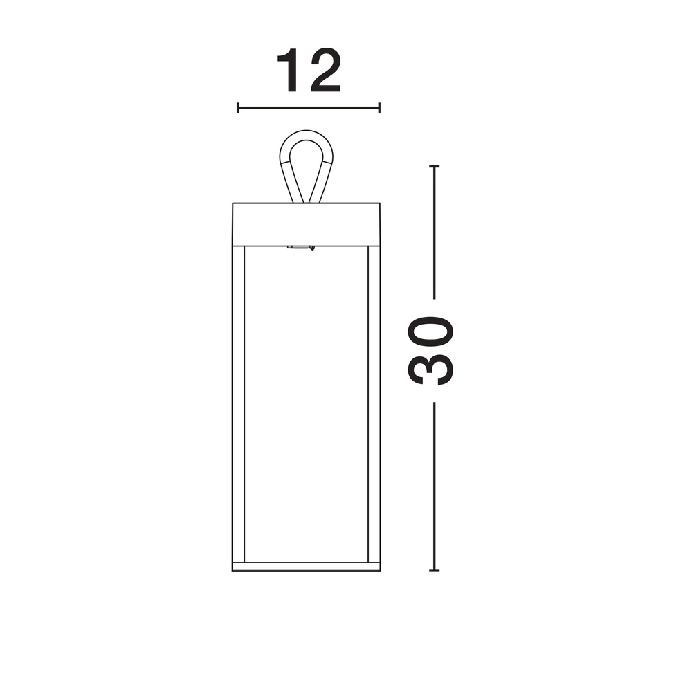 Lampe de table noire Lucia Rechargeable Lyora 5212017448224