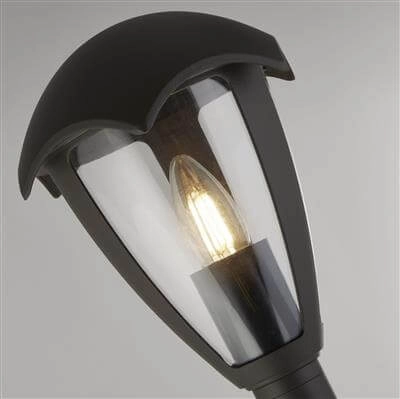 Lampe d'extérieur sur pied Bluebel 97 cm noir Searchlight 5053423189581