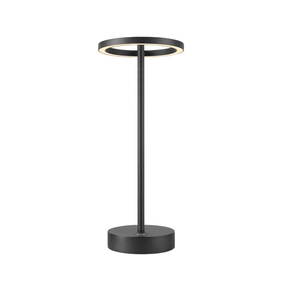 Lampe de table d'extérieur Vinolina One noir - rechargeable SLV 4024163276306