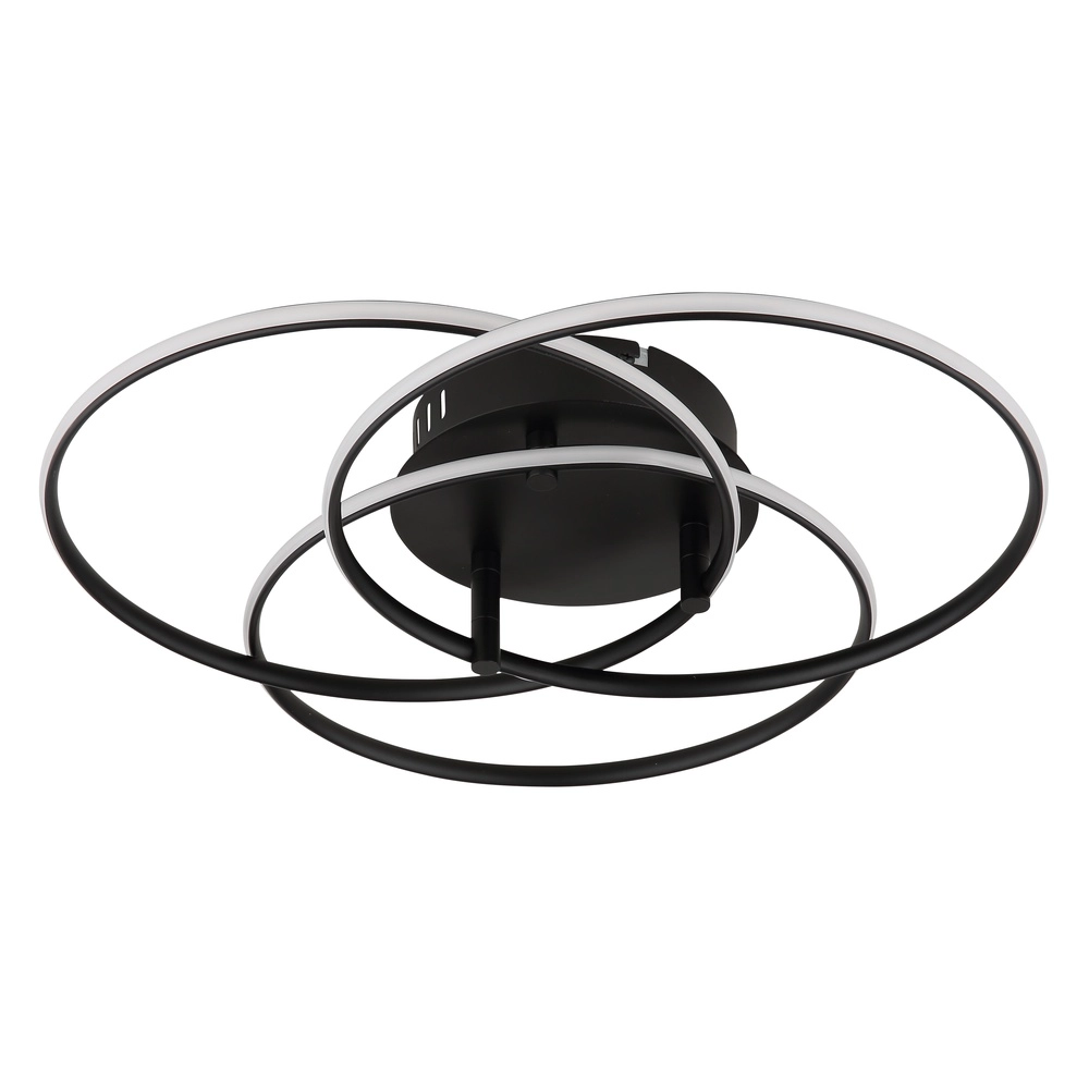 Lampe de plafond à design Kombos Noir Globo 9007371531479