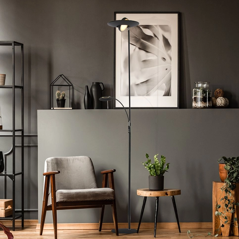 Lampe de lecture Zenith LED noir Steinhauer 8712746113396