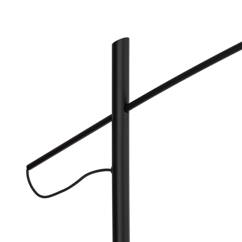 Lampe de pied Poise noir Ø 72cm Lyora 5903139117685