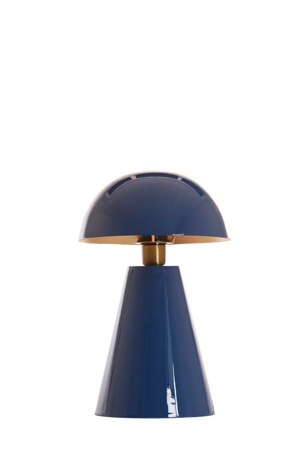 Lampe de table design Surrina bleu Ø 26cm Light & Living 8717807743536