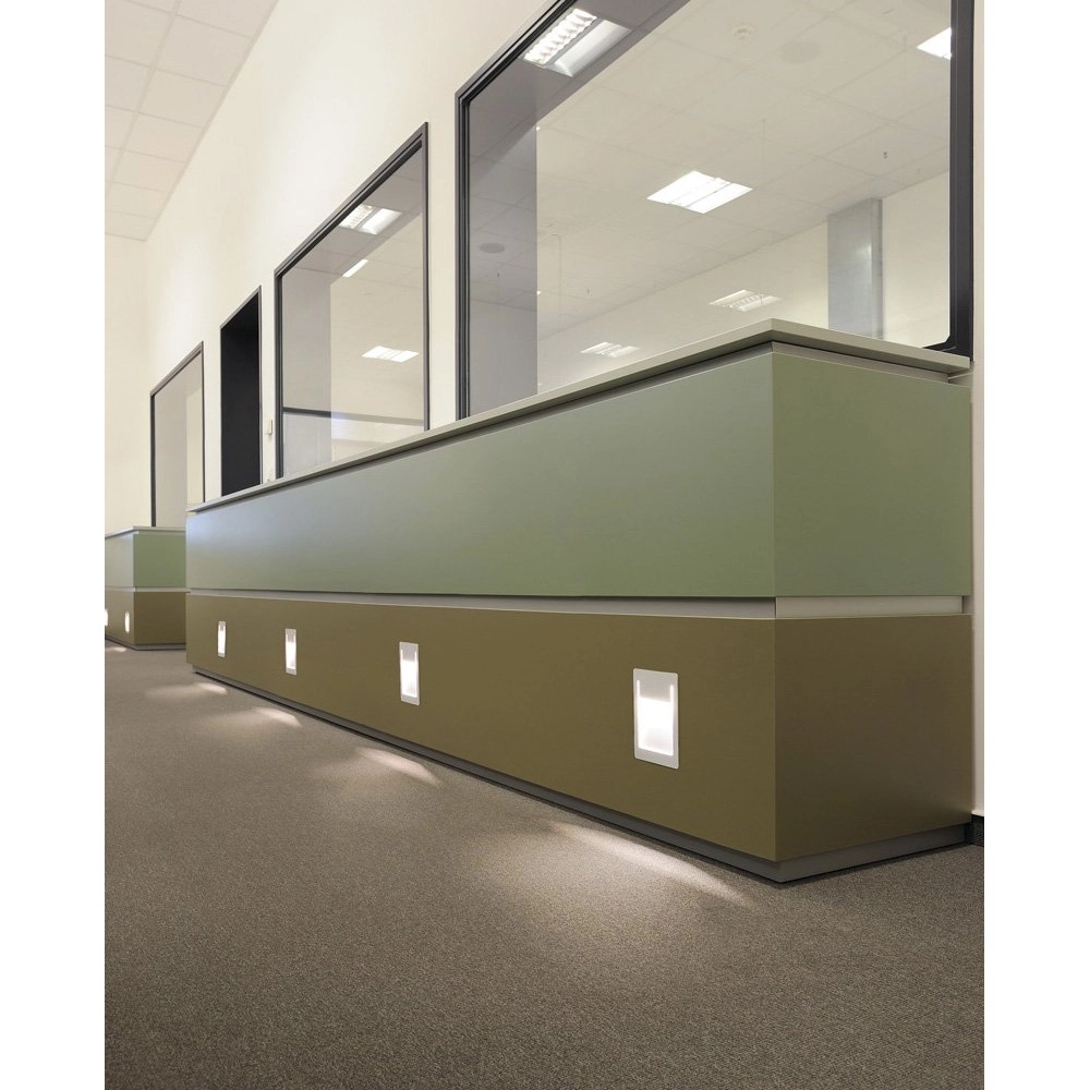 Lampe à LED intégrée Downunder Pur 15,5 cm blanc SLV 4024163134866