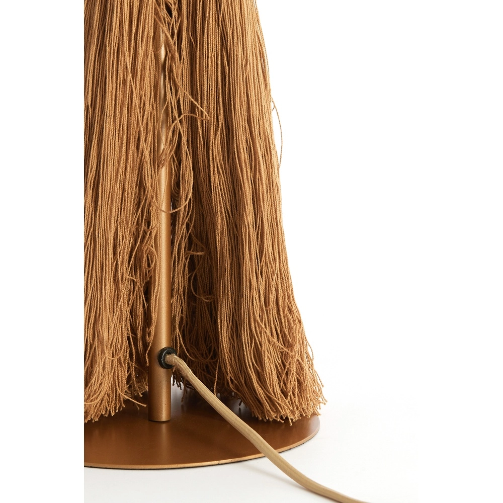 Lampe de table Espino Ø 31cm - jaune ocre Light & Living 8717807808792