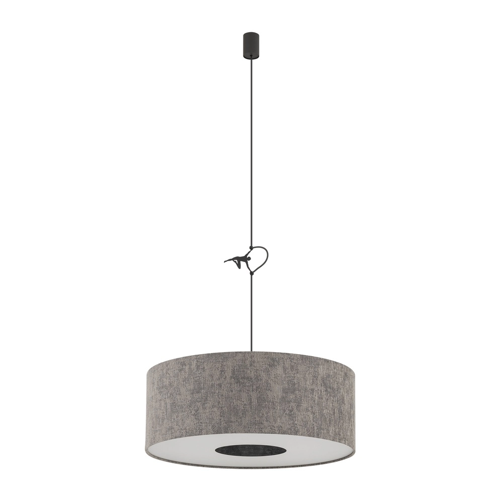 Lampe suspendue Lago gris Ø 50cm Lyora 5903139116749