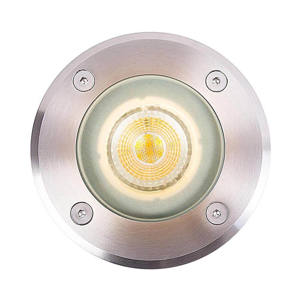 Spot au sol Andor Rond en acier inoxydable Nordlux 5704924012488