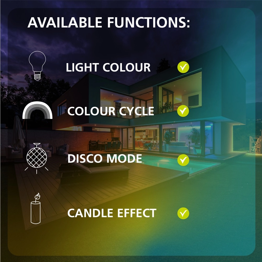 Lampe de table intelligente Arroyo-Z Noir Eglo 9008606390304